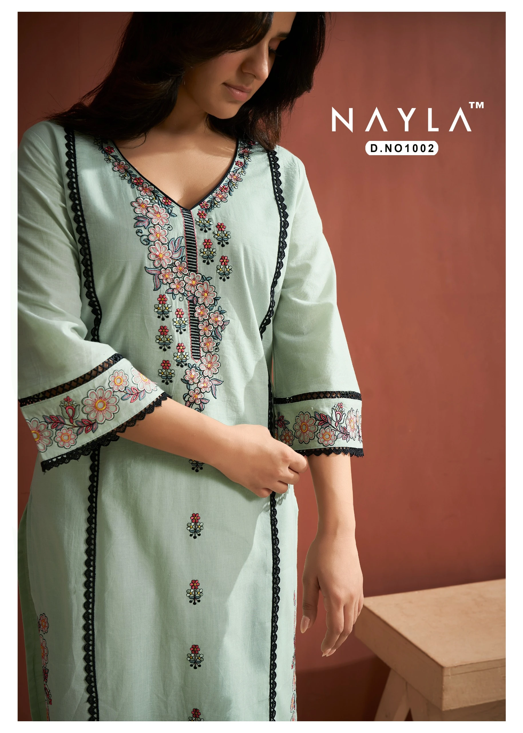 Nayla Gul Pure Cotton Wholesale Readymade Salwar Suit Catalog — Wholesale Readymade Suit, MPA wholesale from Surat — view 4